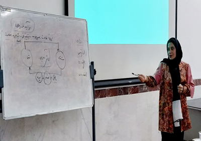 برگزاری سمینار مهارت فروش با تدریس خانم تاج آبی